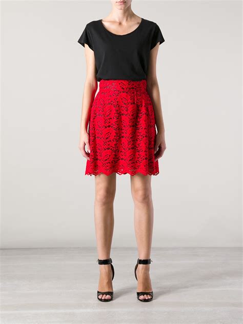 dolce gabbana skirt|dolce and gabbana lace skirt.